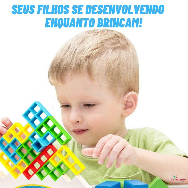 Torre Tetris - Estimule a Resolução de Problemas! - Loja Regional